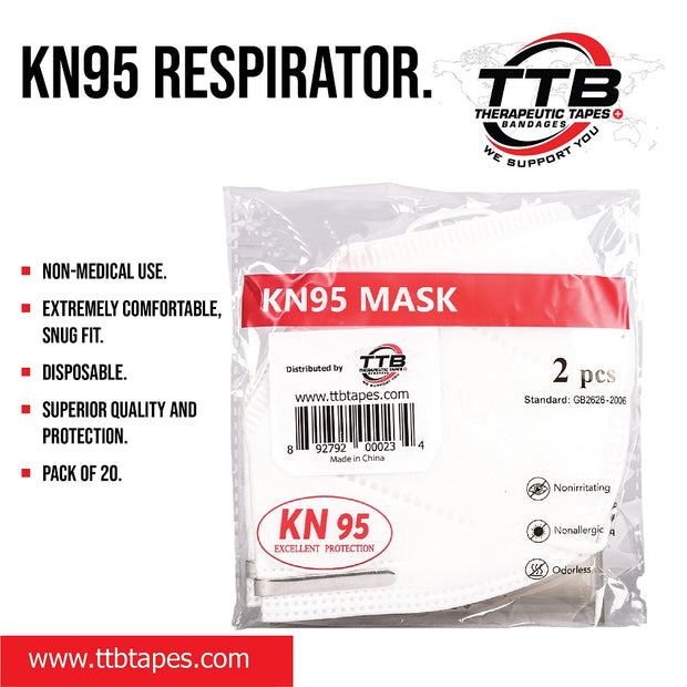 KN95 Respirator 2PC